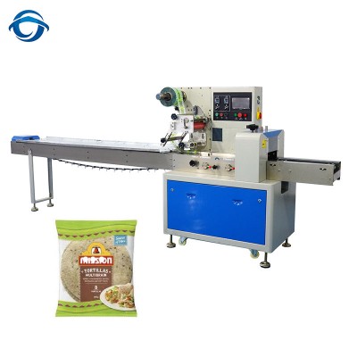 Croissant Sliced Bread Pita Tortillas Packing Machine